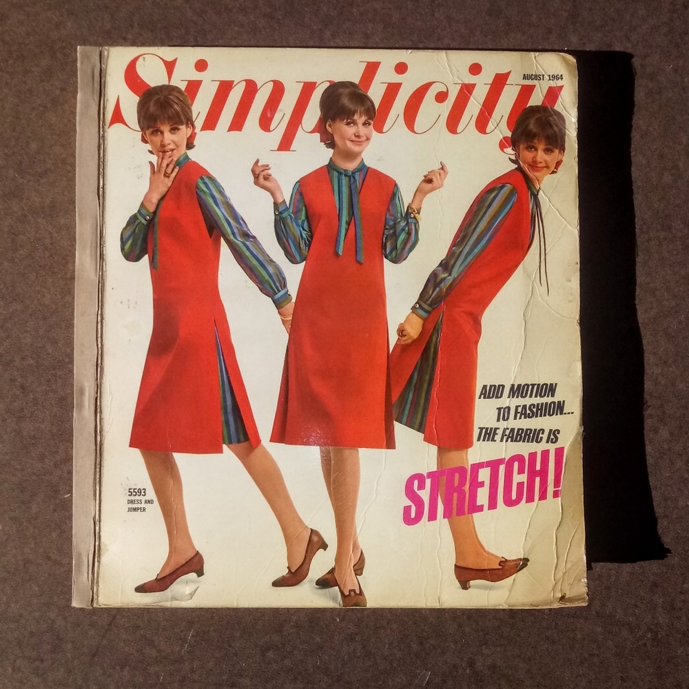 Vintage 1969 Simplicity Sewing Patterns